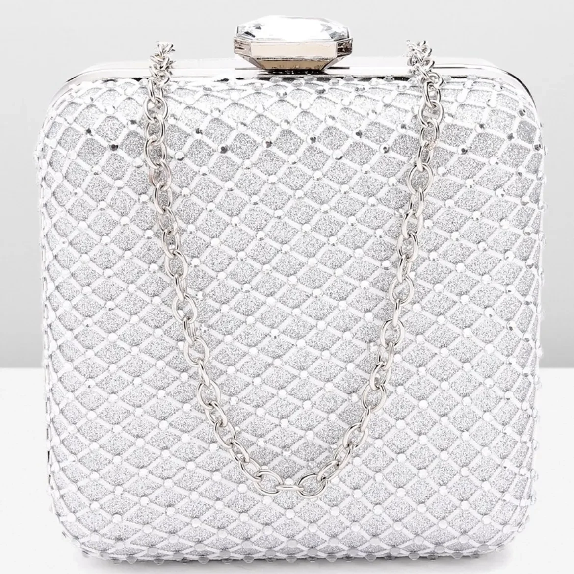 Silver Clutch