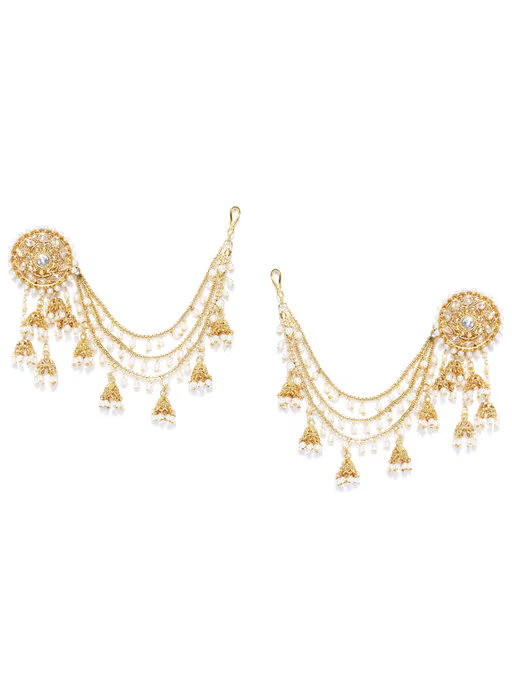 Gold-Plated Jhumkas