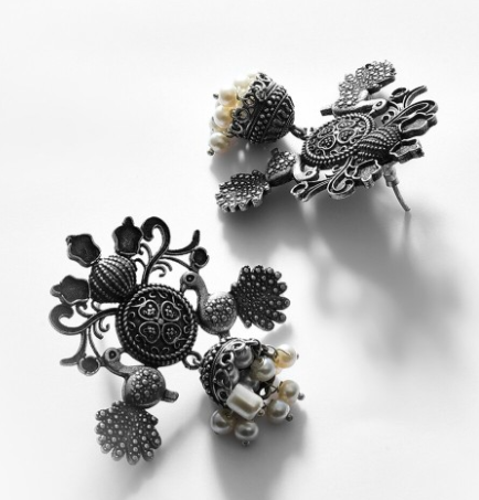 Dome-Shaped Jhumkas