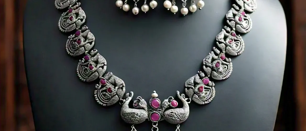 Oxidised Necklace Sets