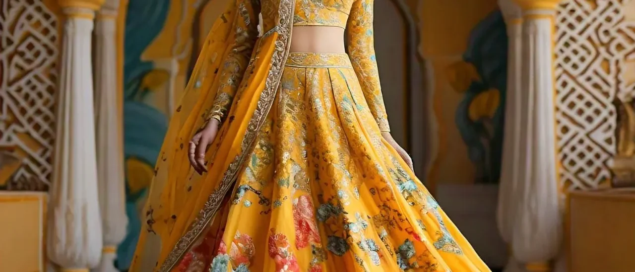 Haldi Dresses