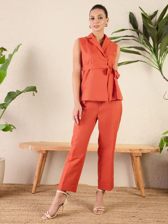 2 Piece linen Jacket Co-ord Set