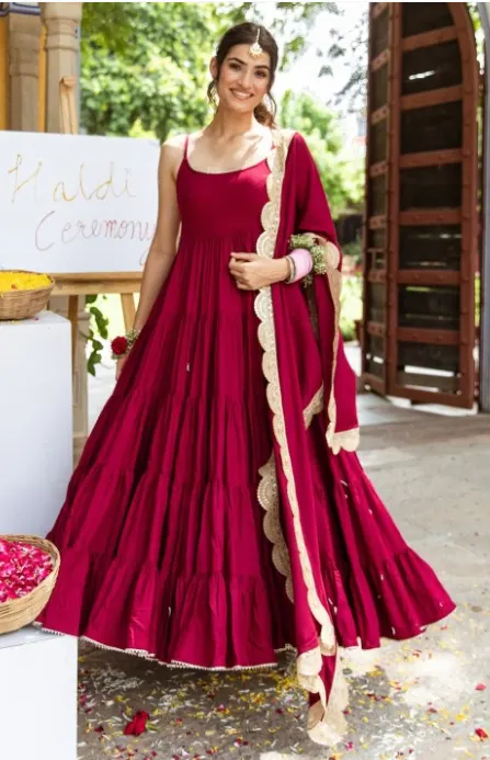 Kurta with Trousers & With Dupatta