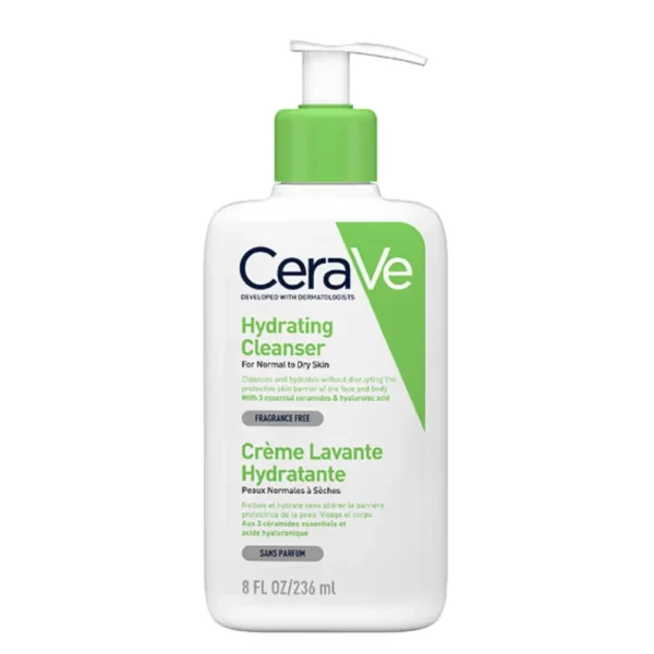 Hydrating Facial Cleanser With Hyaluronic Acid, Ceramides & Glycerin