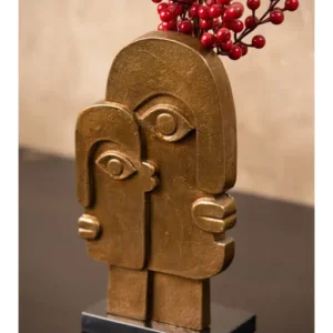In Love Abstract Flower Vase