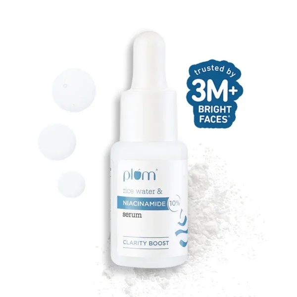 Plum 10% Niacinamide Brightening Face Serum With Rice Water & Ferment